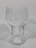 Rare Vintage Pepsi-Cola Beef'N Barrel White Script 6" Tall Glass Cup