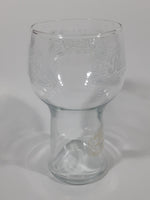 Rare Vintage Pepsi-Cola Beef'N Barrel White Script 6" Tall Glass Cup