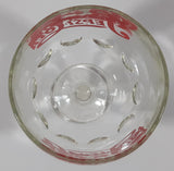 Vintage Pepsi-Cola Soda Pop 6" Tall Heavy Glass Large Goblet Style Stemmed Cup With Red Lettering