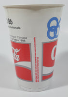 Rare Vintage Coca Cola Coke Expo 86 Vancouver 5" Tall Plastic Cup