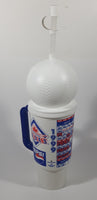 Rare 1999 Whirley ARCO Pepsi Cola Vancouver Canadians Baseball Team 11 1/2" Tall Plastic Mug Cup with Baseball Shaped Lid