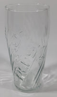 Vintage Pepsi Embossed 6" Tall Glass Cup