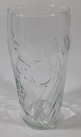 Vintage Pepsi Embossed 6" Tall Glass Cup