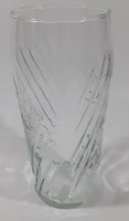 Vintage Pepsi Embossed 6" Tall Glass Cup