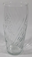 Vintage Pepsi Embossed 6" Tall Glass Cup