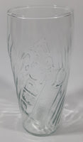 Vintage Pepsi Embossed 6" Tall Glass Cup