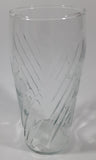 Vintage Pepsi Embossed 6" Tall Glass Cup