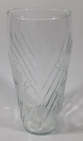 Vintage Pepsi Embossed 6" Tall Glass Cup