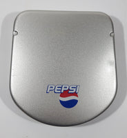 Rare Pepsi Cola Soda Pop Beverage Drink Hard Plastic Silver CD Compact Disc Holder