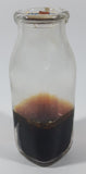 Antique Fraser Farms Creamall 6" Tall Glass Bottle with Paper Cap