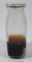 Antique Fraser Farms Creamall 6" Tall Glass Bottle with Paper Cap