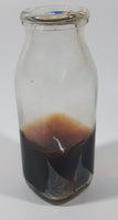 Antique Fraser Farms Creamall 6" Tall Glass Bottle with Paper Cap