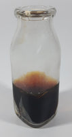 Antique Fraser Farms Creamall 6" Tall Glass Bottle with Paper Cap