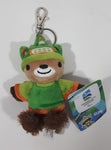 Vancouver 2010 Paralympic Games Sumi Character 4 1/2" Tall Stuffed Plush Toy Keychain Ring Clip New with Tags