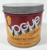 Vintage Vogue Mild Cigarette Tobacco Tin Metal Can