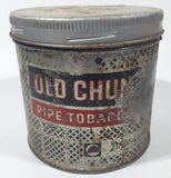 Vintage Imperial Tobacco Canada D. Ritchie & Co Old Chum Pipe Tobacco Tin Metal Can