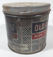 Vintage Imperial Tobacco Canada D. Ritchie & Co Old Chum Pipe Tobacco Tin Metal Can