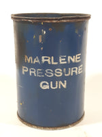 Rare Antique Marlene Pressure Gun Blue Metal Can Still Full