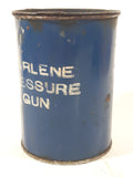 Rare Antique Marlene Pressure Gun Blue Metal Can Still Full