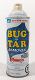 Vintage 1982 Turtle Wax Bug & Tare Remover 450ml 7 1/2" Tall Metal Can Still Full