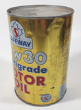 Vintage Safeway 10w30 Multigrade Motor Oil 5 7/8" Tall 1 Litre Metal Oil Can