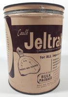 Vintage The L.D. Caulk Company Caulk Jeltrate Elastic Impression Material 6 3/8" Tall Metal Can