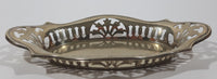 Vintage A & Co B EPNS Silver Plated Metal Trinket Dish