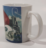 1998 Xpres Corp NFL New York Jets 3 3/4" Tall Ceramic Coffee Mug Cup