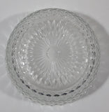 Vintage Mayell Glass Condiment Serving Dish in Silver Plated Basket Holder with Spoon