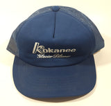 Rare Vintage Kokanee Glacier Pilsener Beer Canvas Baseball Cap Hat