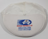 Rare Vintage Wilson Foster's Cup Aussie Football '87 World Challenge Vancouver London Los Angeles Flat Cap Hat