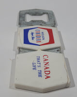 Vintage Molson Canadian Lager Beer Canada That's The Life Plastic and Metal Beer Bottle Opener