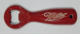 Vintage Ledco Miller Red Metal Beer Bottle Opener