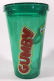 2012 Prema Toy Co. Gumby Green 16 oz. 6 1/4" Tall Hard Plastic Travel Cup with Lid