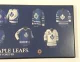 Toronto Maple Leafs NHL Ice Hockey Team "The Maple Leaf Forever" Jersey History 5 1/4" x 15" Wall Plaque Board