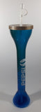 Rare Vintage Whirley Pepsi KFC 24 Oz. 20" Tall Translucent Blue Drink Bottle Yard Cup With Straw and Cap