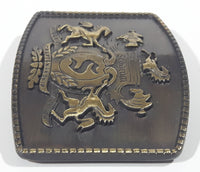 2012 Seagram's Whiskey Metal Belt Buckle