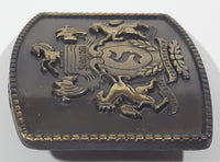 2012 Seagram's Whiskey Metal Belt Buckle