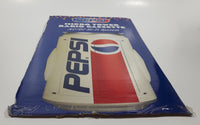 Vintage Pepsi Micro Tower Radio Cassette AC/DC Hi-Fi System 8 3/4" x 14 3/4" Cut Out Cardboard Advertising From Box