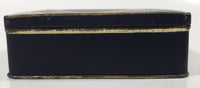 Vintage Player's Navy Cut Cigarettes Medium 100 Count Navy Blue Tin Metal Holder Case