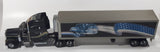 Franklin Mint Precision Models Peterbilt Semi Truck and Refrigerated Trailer 22 3/4" Long Die Cast Toy Car Vehicle