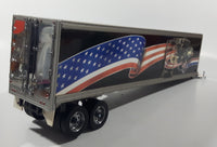 Franklin Mint Precision Models Peterbilt Semi Truck and Refrigerated Trailer 22 3/4" Long Die Cast Toy Car Vehicle