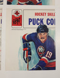 Vintage Pepsi and Diet Pepsi CAHA Hockey Posters Set of 4 Robinson, Trottier, Houle, Turnbull