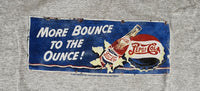 NTD Apparel Power-T Pepsi Cola More Bounce To The Ounce! L/G Large Grey T-Shirt