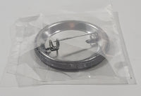 I Fought The Law Grey 1 1/2" Round Metal Button Pin New in Bag