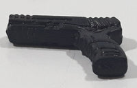 Small Miniature Tiny Black Hand Gun Toy Action Figure Accessory-