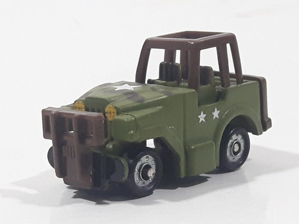 Funrise Micro Machines Style Jeep Army Green Die Cast Toy Car Vehicle