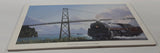 Max Jacquiard Royal Hudson Under Lions Gate Bridge Train Painting 11" x 18" Foam Board Salesman SAMPLE Print