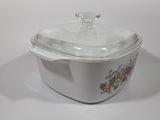 Vintage 1980s Pyrex Corning Ware Spice of Life Pattern 12 Cups 3 Litre Casserole Dish