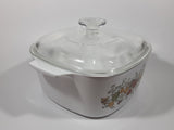 Vintage 1980s Pyrex Corning Ware Spice of Life Pattern 12 Cups 3 Litre Casserole Dish